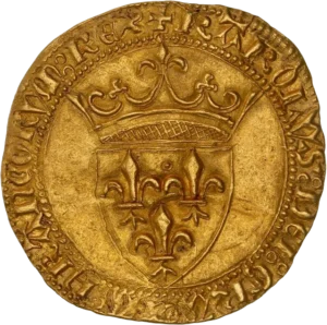 Ecu de France couronné.
