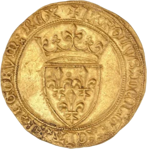 Ecu de France couronné.
