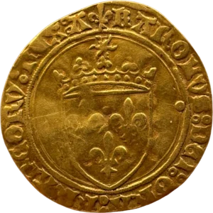 Ecu de France couronné.
