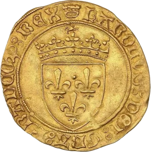 Ecu de France couronné.