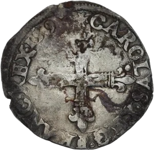 Ecu de France couronné.