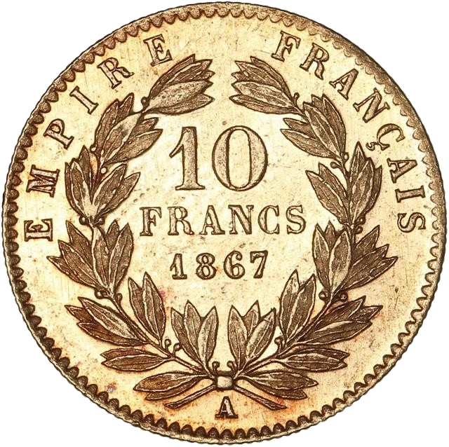 Coffret non officiel contenant tous les modules en or français disponibles au XIXème siècle.dont :5francs Napoléon III TL 1865 BB10 francs Napoléon III TL 1867 A20 francs Napoléon III TL 1864 A40 francs Napoléon Ier TN AN13 A50 francs Napoléon III TL 1864 A100 francs Napoléon III TL 1869 BBMonnaies vendues dans un écrin rouge.
