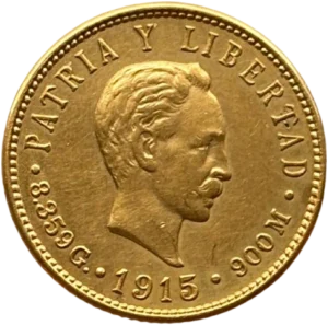 Tête à droite de José Marti.