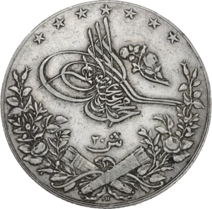 Tughra de Mehmed V.