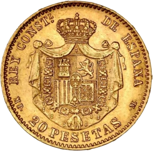 Armoiries couronnées.