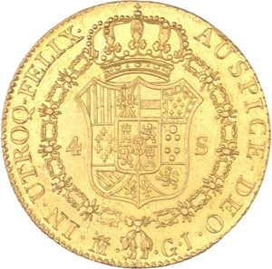 Armoiries couronnées.