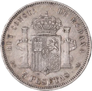 Ecu d'Espagne couronné.