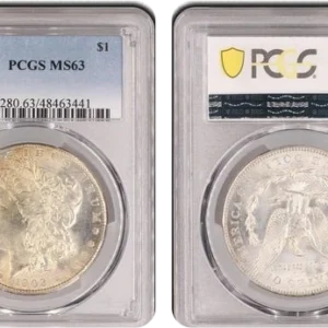 Tête de Liberty à gauche.