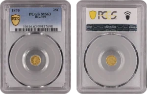 Tête de Liberty à gauche.