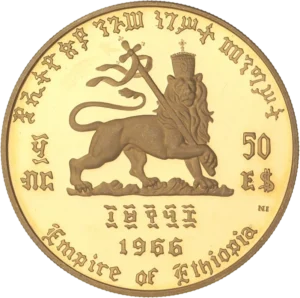 Lion de Juda passant à droite.