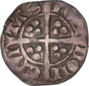 Croix entourée d'annelets.