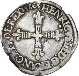 Ecu de France couronné.