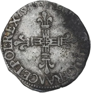 Ecu de France couronné.