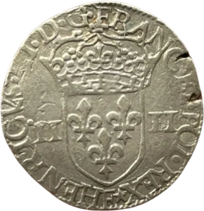 Ecu de France couronné.