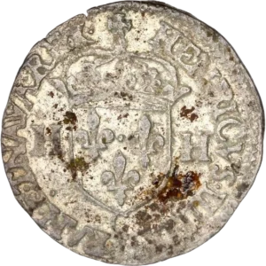 Ecu de France couronné accosté de deux H.