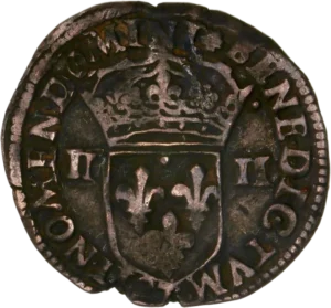 Ecu de France couronné.