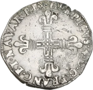 Ecu de France et Navarre couronné.