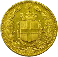 Écu couronné entre deux branches d'olivier.