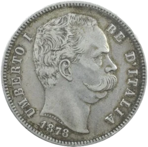 Tête nue d'Umberto à droite.