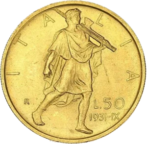 Littore marchant à droite.