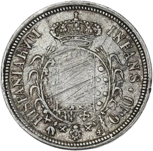 Armoiries de Sicile couronnées.