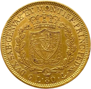 Armoiries couronnées.