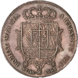 Armoiries couronnées.