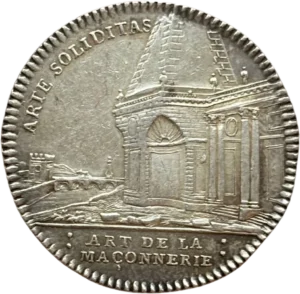 Un bâtiment édifié près d'un pont.