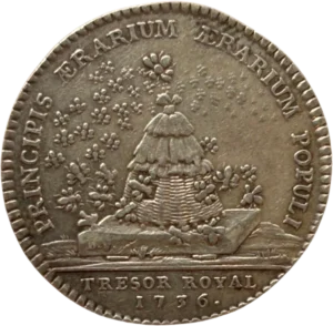 Essaim d'abeilles autour d'une ruche.