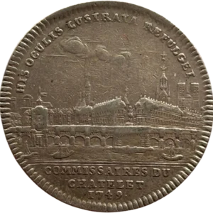 Écu aux armes de Monsieur Hubert.