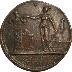 Un coq allant à gauche.