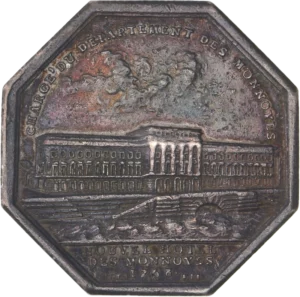 Vue du nouvel hôtel de Monnaies.