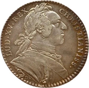 Buste à droite de Louis XV.