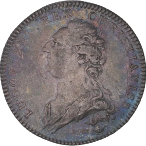 Buste de Louis XVI à gauche.