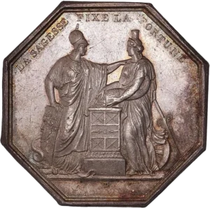 Allégorie de la Sagesse et la Fortune.