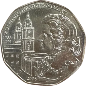 Lot de 3 x 5 euros : Autriche, France, Saint Marin