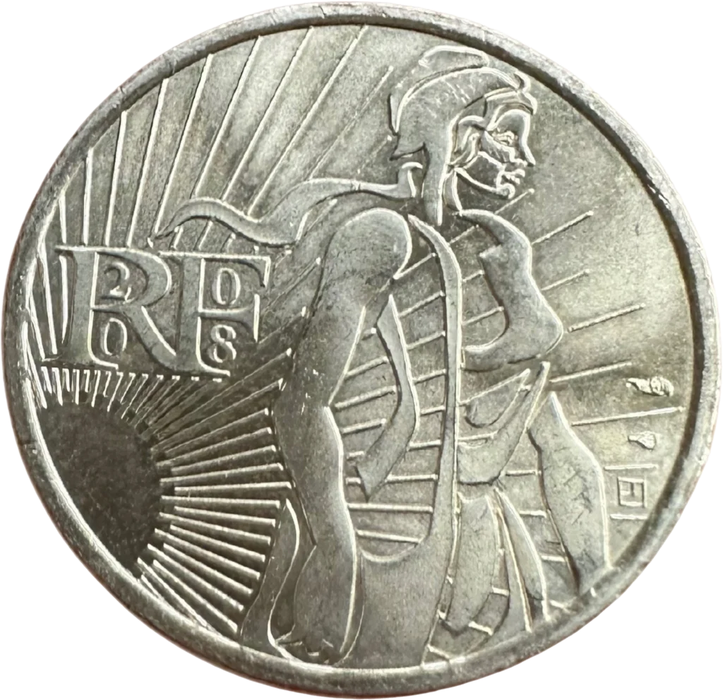 Lot de 3 monnaies modernes argent composé de :-Autriche : 5 euros Mozart 2006 (réf :KM. 3131 - 28,5mm. - 10gr).-France : 5 euros Semeuse 2008 (réf :KM. 1534 - 27mm. - 10gr).-Saint Marin : 5 euros Bartolomeo Borghese 2004 (réf : KM. 458 - 32mm. - 18gr).