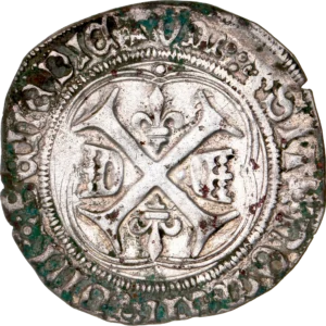 Ecu de France couronné.