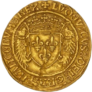 Ecu de France couronné.
