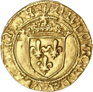 Ecu de France couronné.