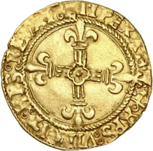 Croix fleurdelisée.