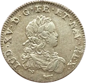 Écu de France couronné.