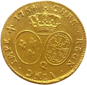 Ecus de France et Navarre couronnés.