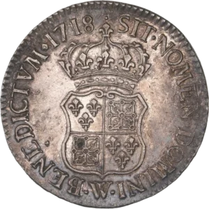 Ecu de France et Navarre couronné.