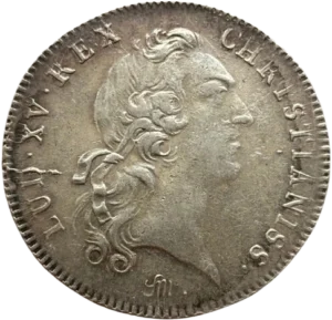 Buste à droite de Louis XV.