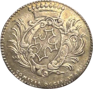 Armoiries du Languedoc couronné.