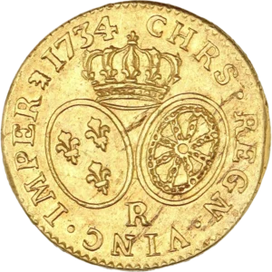 Ecu de France et Navarre couronnés.