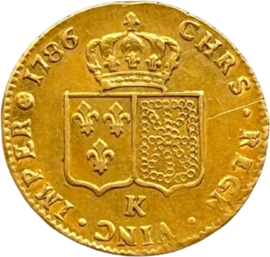 Écu de France et Navarre couronné.