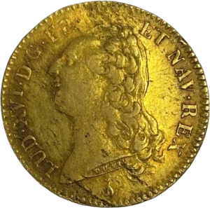 Buste de Louis XVI à gauche.