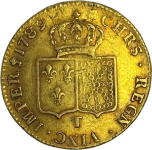 Écu de France et Navarre couronné.